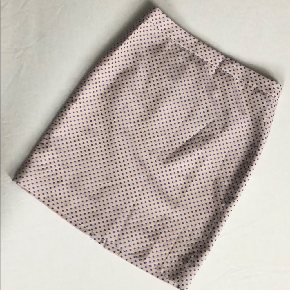 J. Crew polka dot pencil skirt. Sz 6